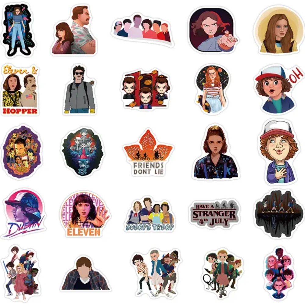 52 Stranger Things Stickers - Picture 3 of 6